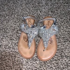 Sparkly sandals